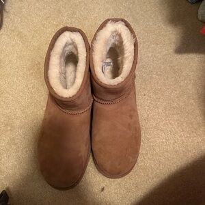 ugg chestnut classic mini II boot